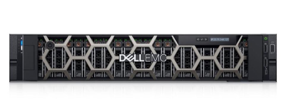 Vista frontale Dell PowerEdge R740
